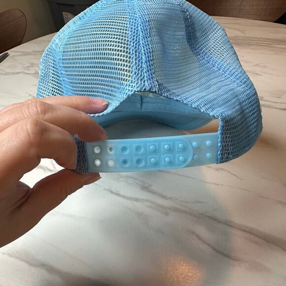 Los Angeles California Trucker Hat Blue Mesh Adjustable Baseball Cap NEW - Picture 5 of 5